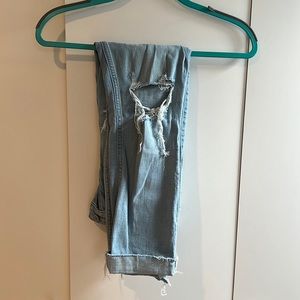 hollister light blue jeans